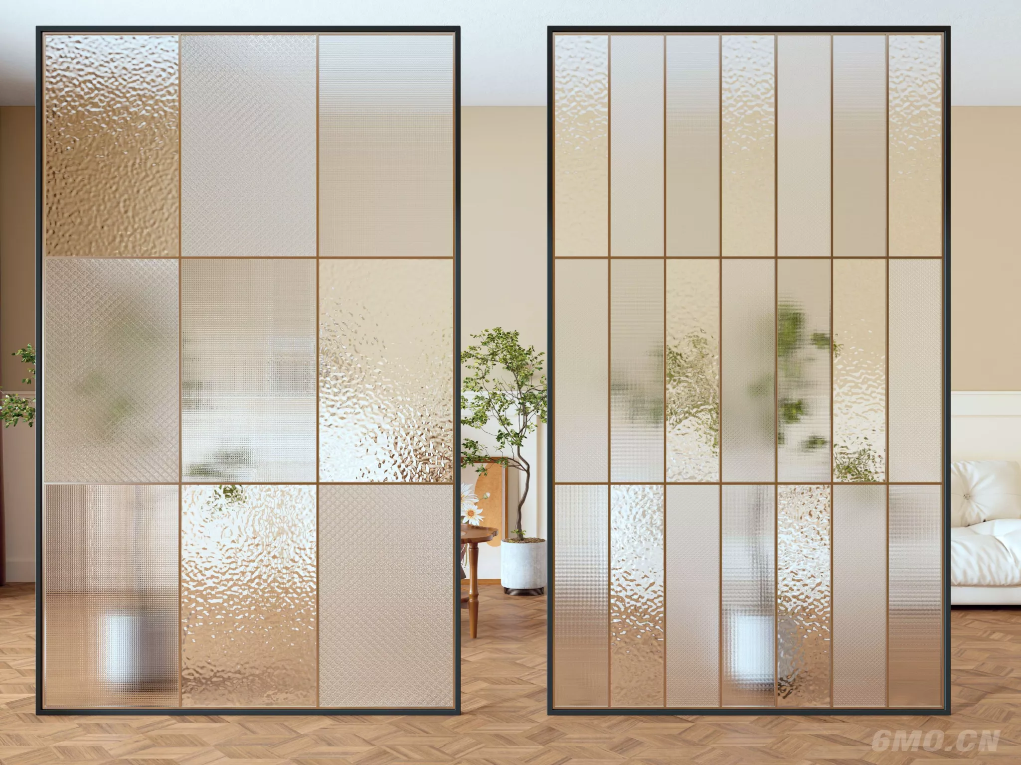 MODERN PARTITION SCREEN - SKETCHUP 3D MODEL - VRAY - 271336