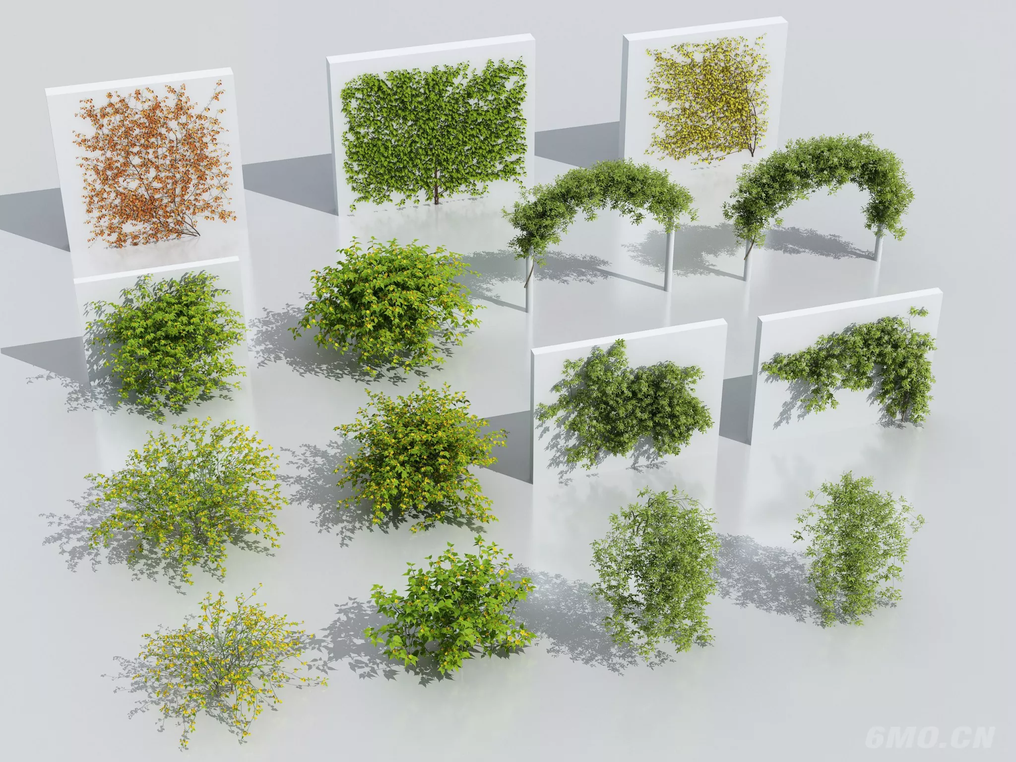 MODERN PLANT - SKETCHUP 3D MODEL - ENSCAPE - 272993