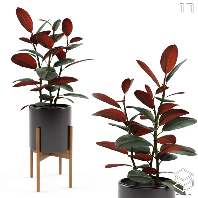 MODERN PLANT - SKETCHUP 3D MODEL - VRAY OR ENSCAPE - ID11997