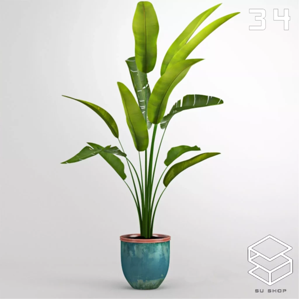 MODERN PLANT – SKETCHUP 3D MODEL – VRAY OR ENSCAPE – ID12016 | SketchUp ...