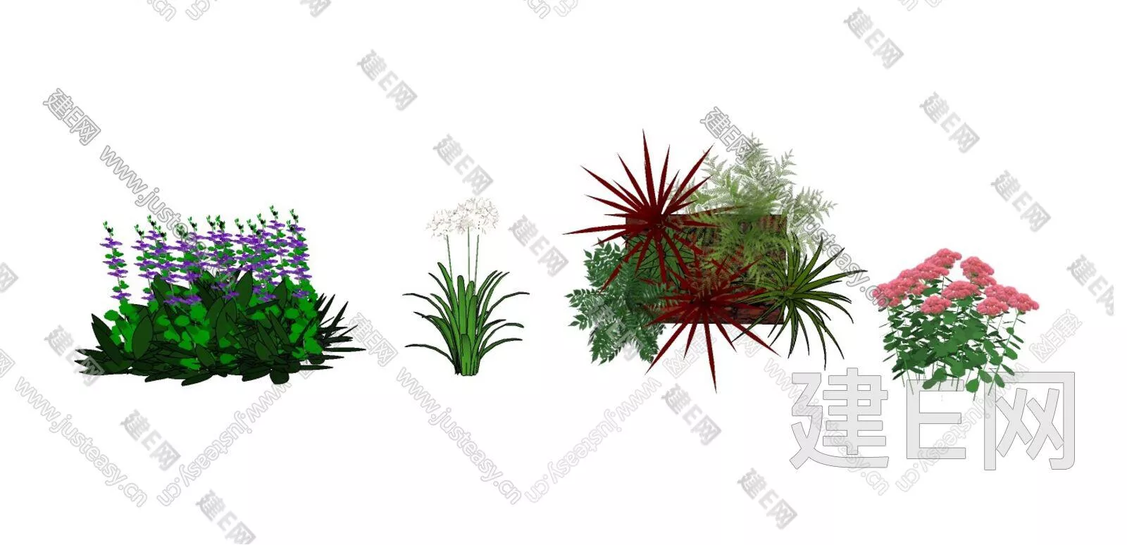 MODERN POTTED PLANT - SKETCHUP 3D MODEL - ENSCAPE - 112607713