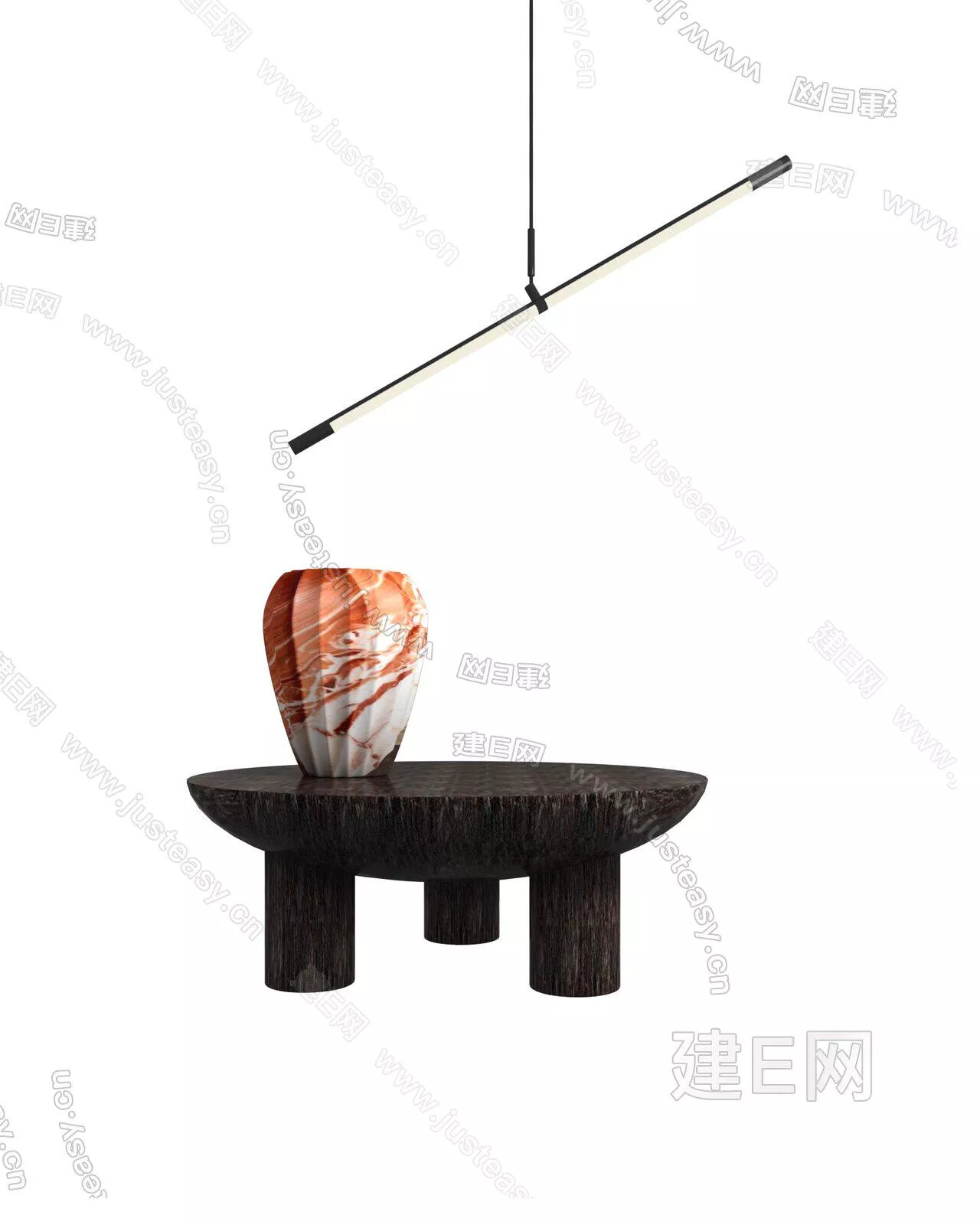 MODERN SIDE TABLE - SKETCHUP 3D MODEL - ENSCAPE - 103827623