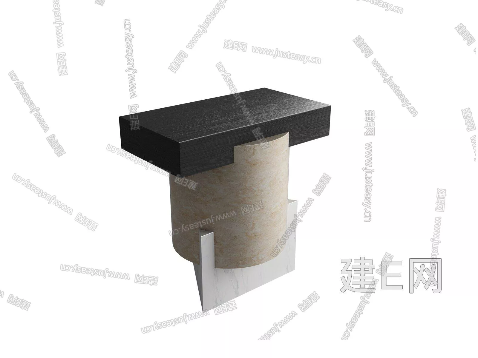 MODERN SIDE TABLE - SKETCHUP 3D MODEL - ENSCAPE - 104941745