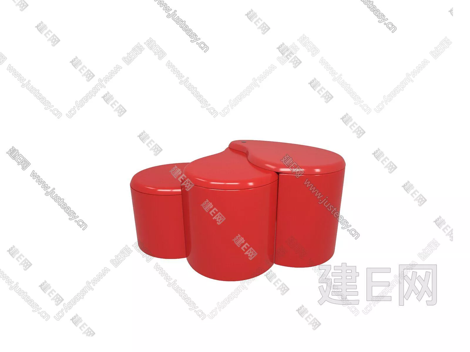 MODERN SIDE TABLE - SKETCHUP 3D MODEL - ENSCAPE - 104941800