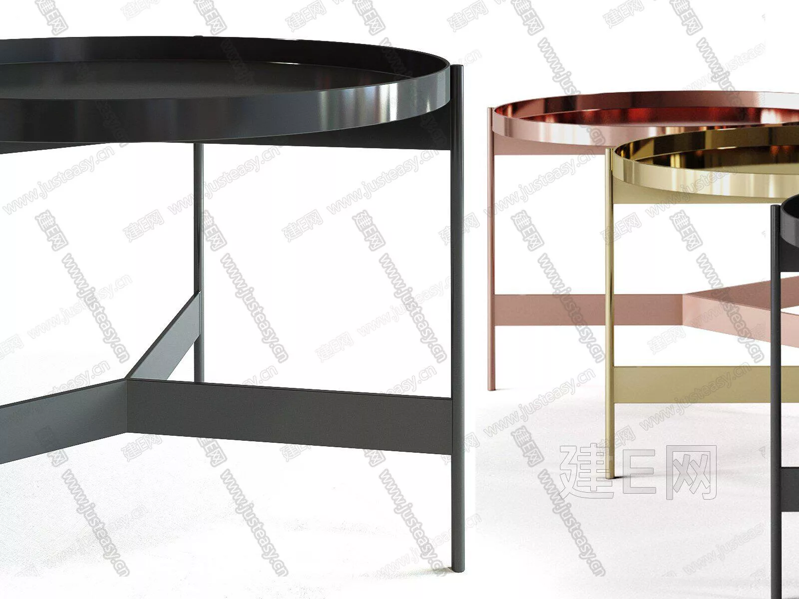 MODERN SIDE TABLE - SKETCHUP 3D MODEL - ENSCAPE - 110644546