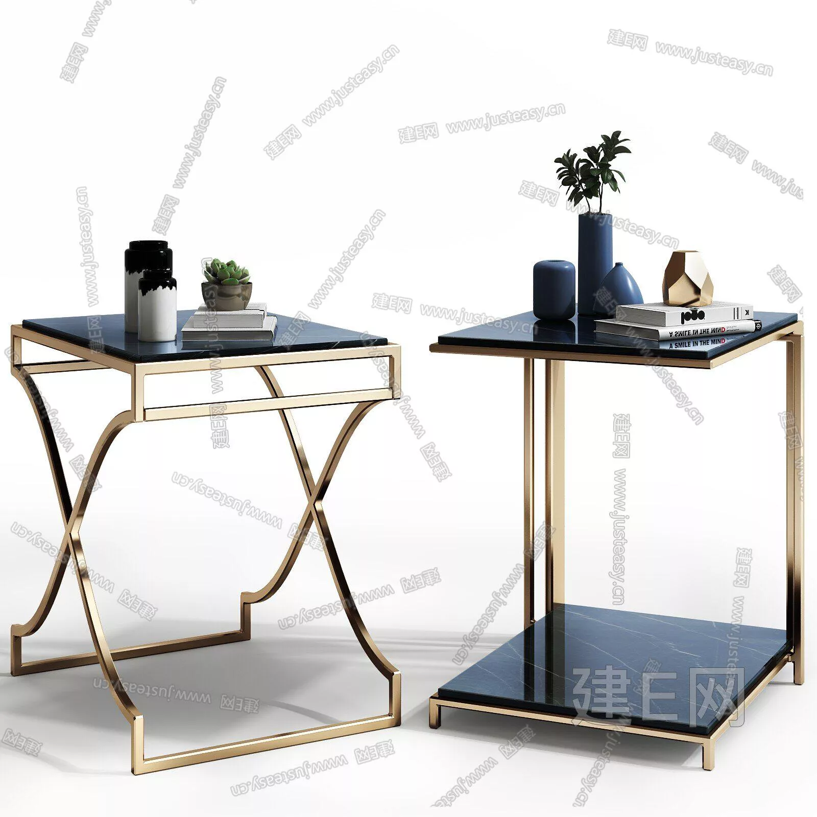 MODERN SIDE TABLE - SKETCHUP 3D MODEL - ENSCAPE - 110644559