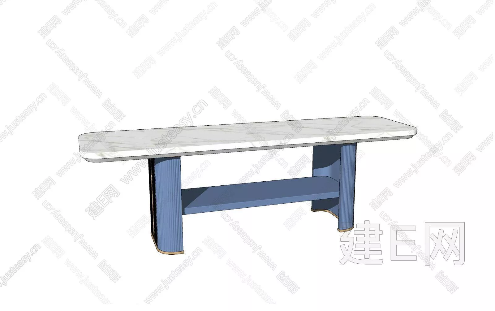 MODERN SIDE TABLE - SKETCHUP 3D MODEL - ENSCAPE - 111035880