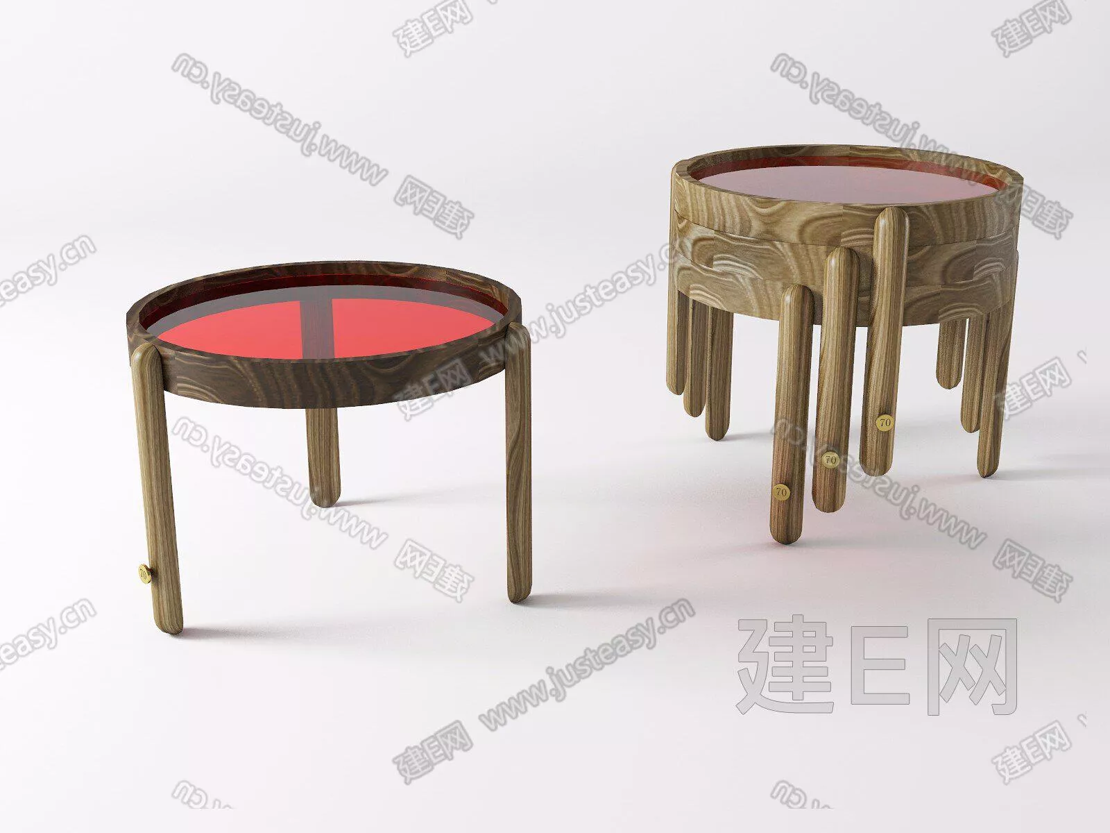 MODERN SIDE TABLE - SKETCHUP 3D MODEL - ENSCAPE - 111431024