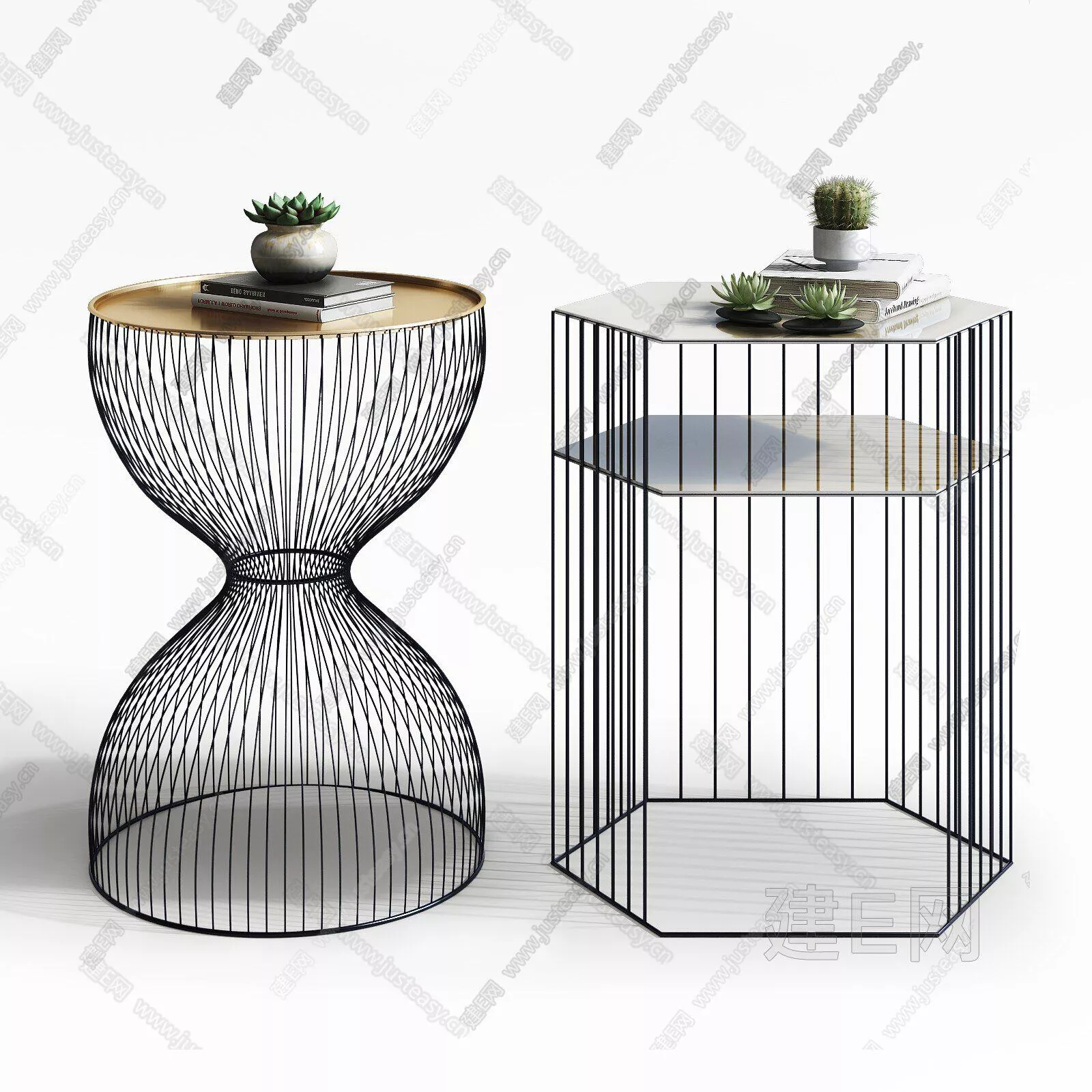 MODERN SIDE TABLE - SKETCHUP 3D MODEL - ENSCAPE - 111758731