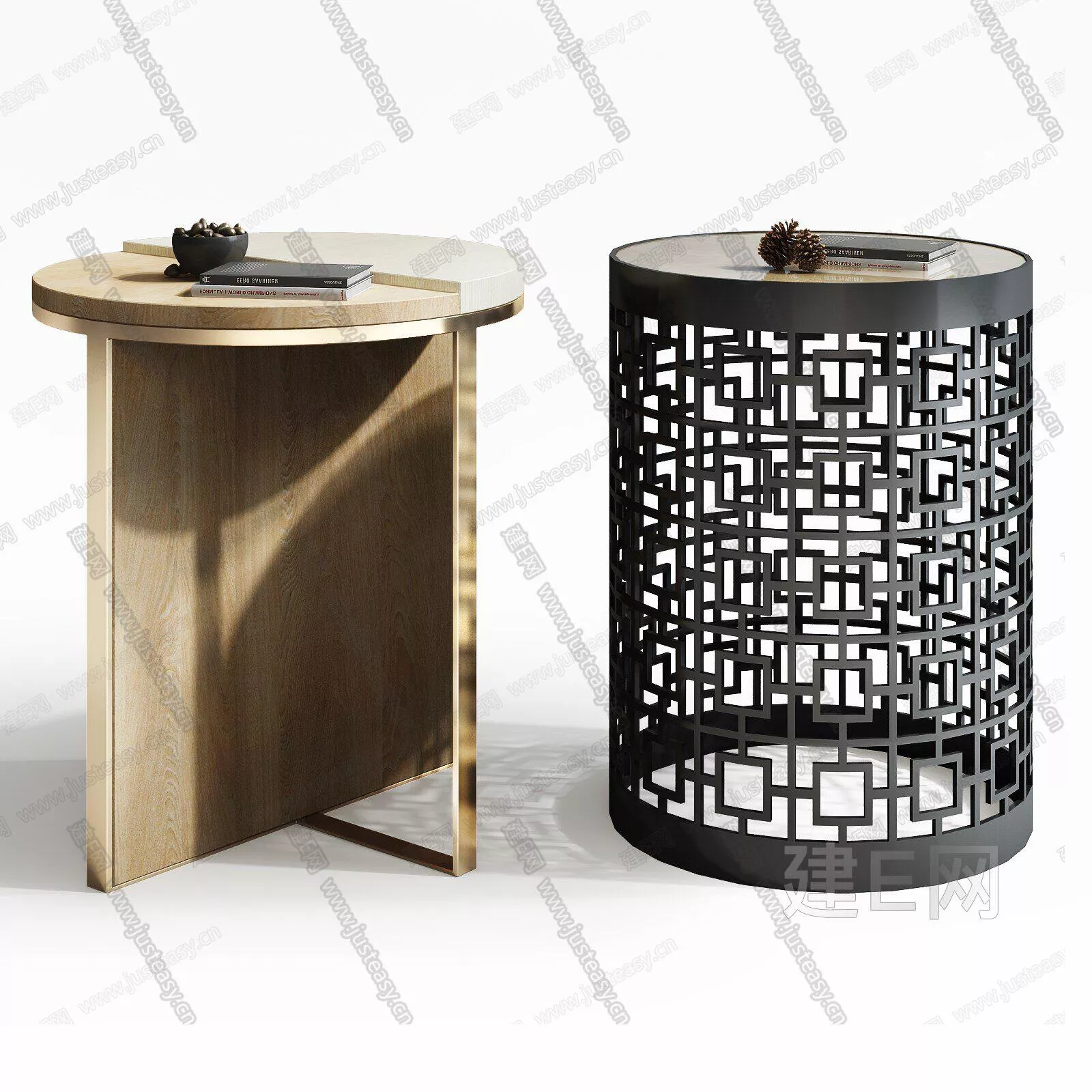 MODERN SIDE TABLE - SKETCHUP 3D MODEL - ENSCAPE - 111758785