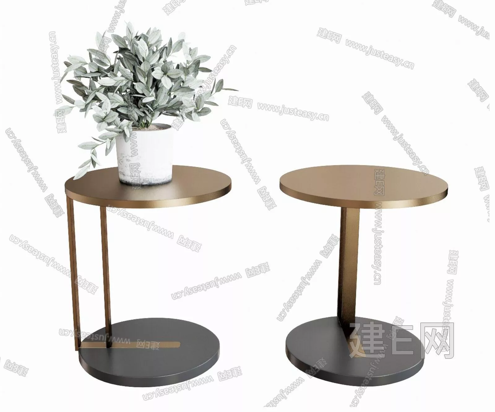 MODERN SIDE TABLE - SKETCHUP 3D MODEL - ENSCAPE - 115033560