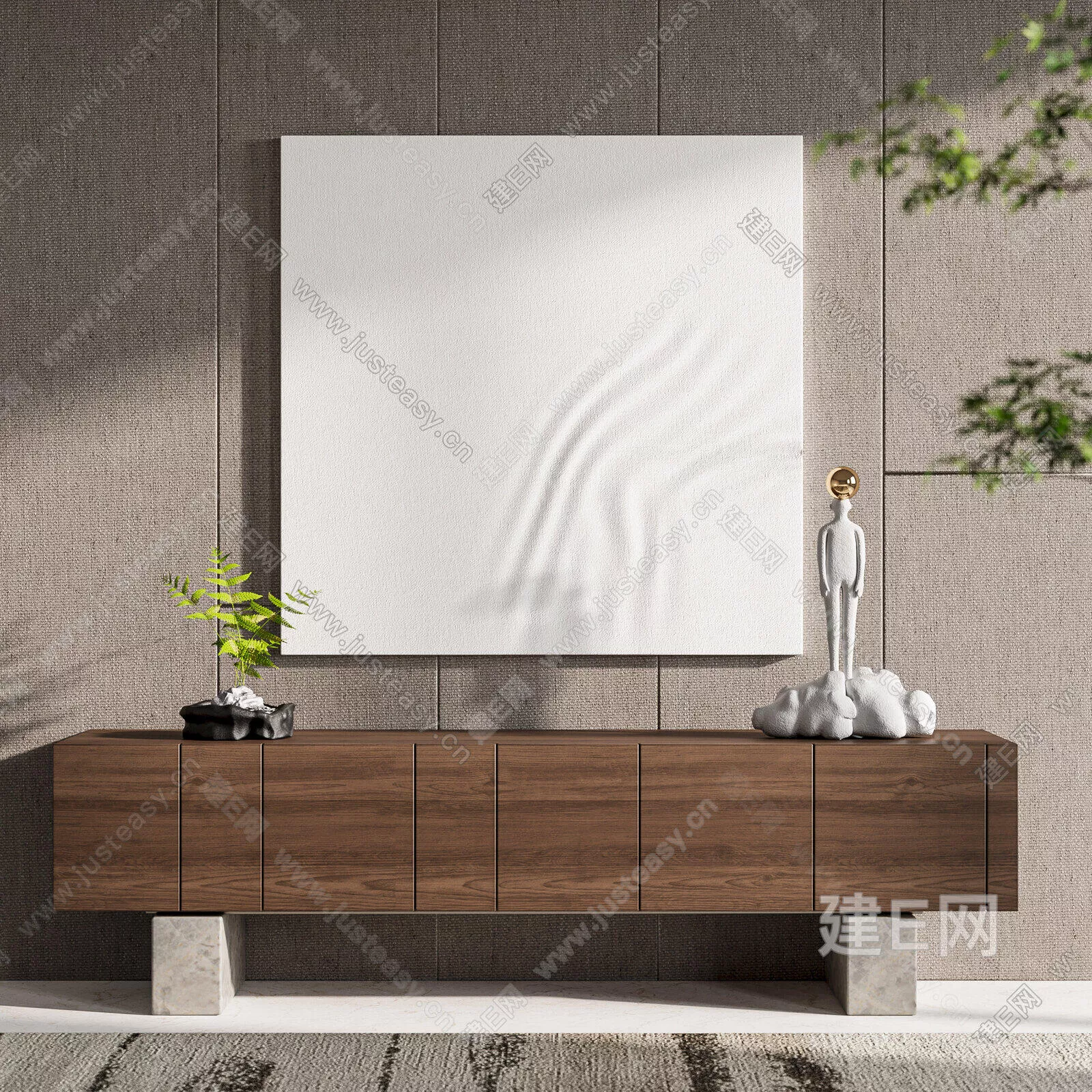 MODERN SIDEBOARD - SKETCHUP 3D MODEL - ENSCAPE - 103893111