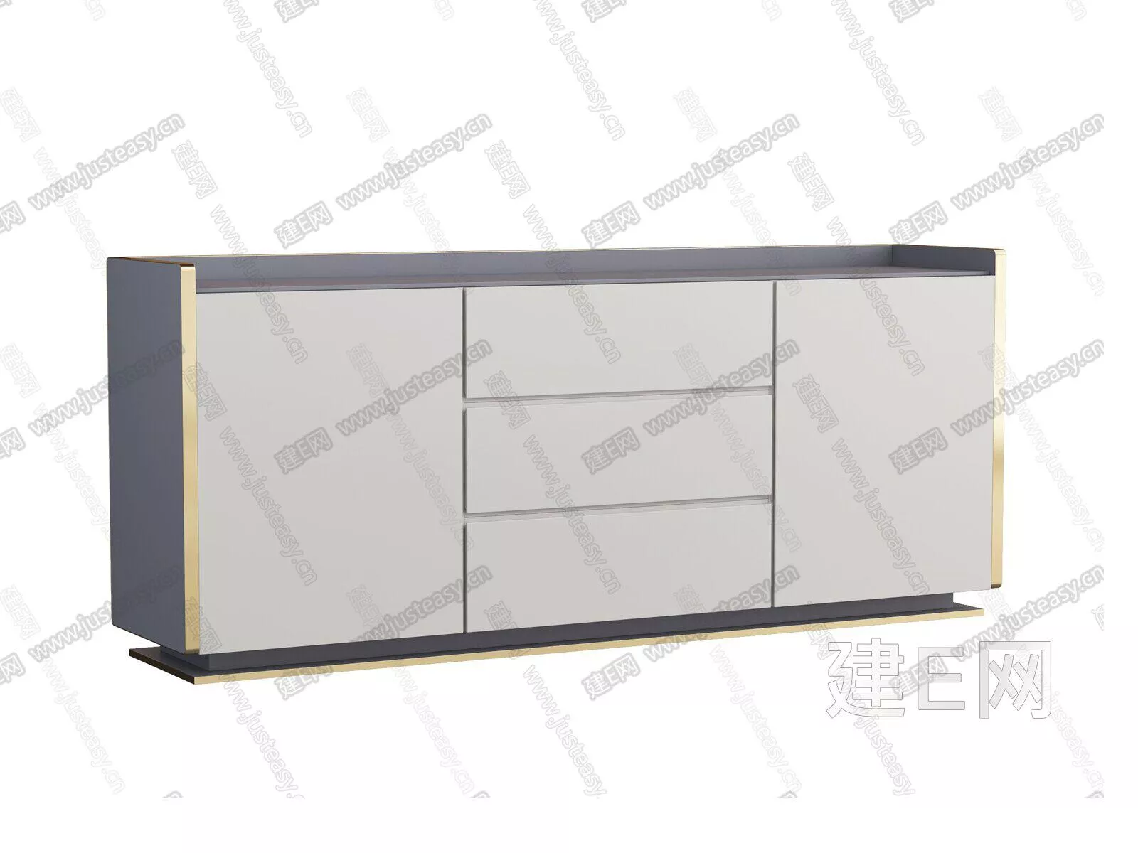 MODERN SIDEBOARD - SKETCHUP 3D MODEL - ENSCAPE - 104941789