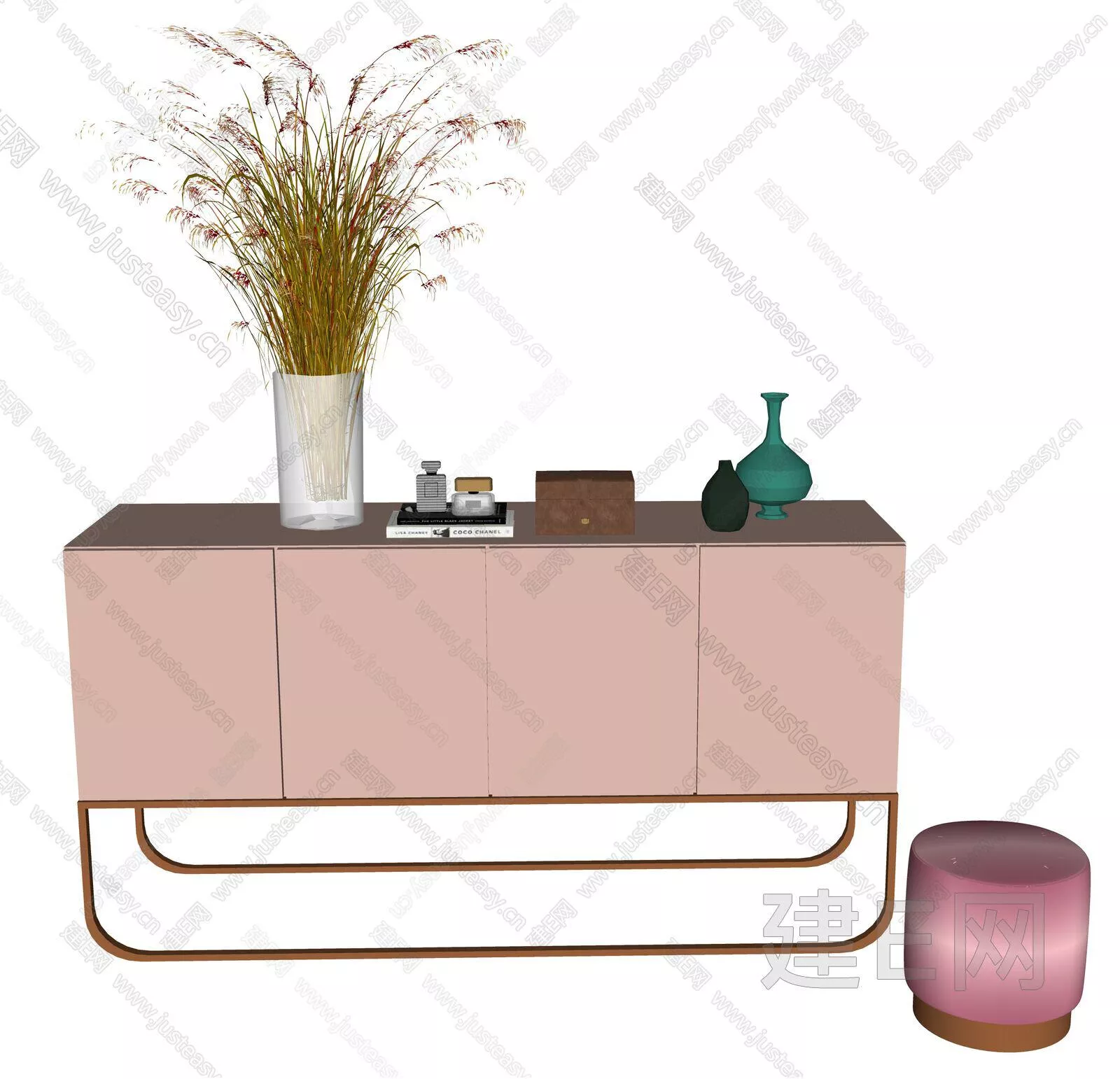 MODERN SIDEBOARD - SKETCHUP 3D MODEL - ENSCAPE - 111624673