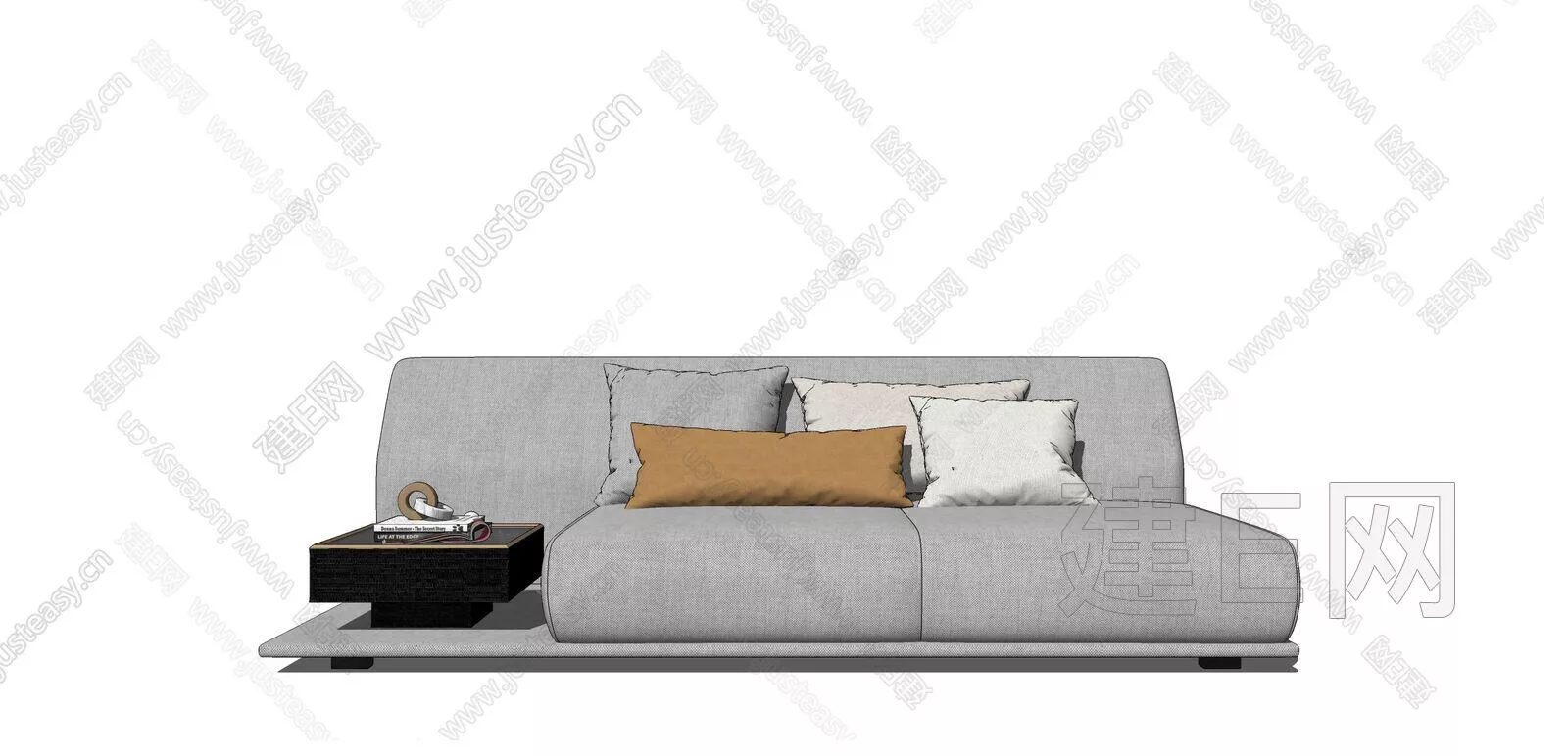 MODERN SOFA - SKETCHUP 3D MODEL - ENSCAPE - 102122782