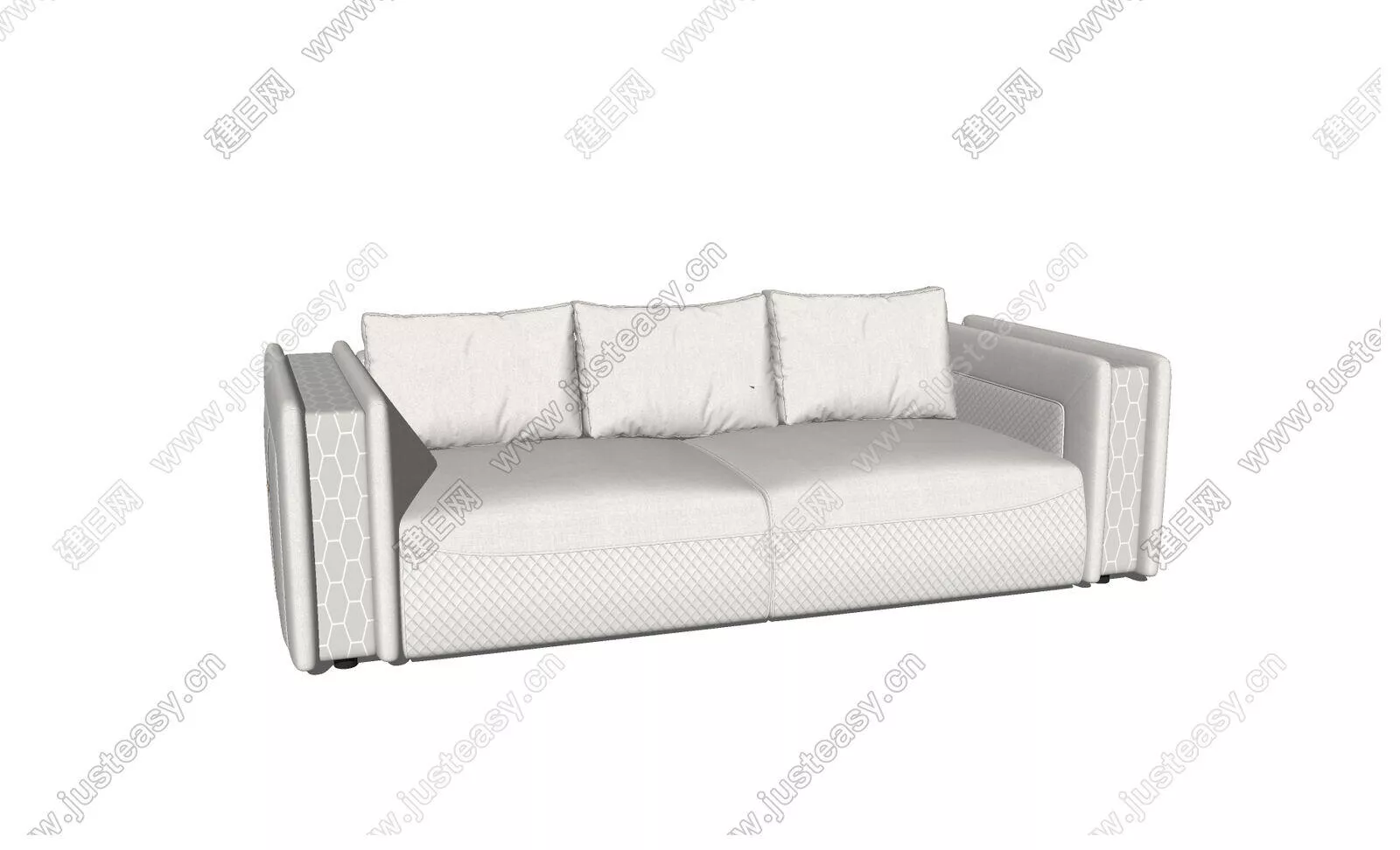 MODERN SOFA - SKETCHUP 3D MODEL - ENSCAPE - 104285681