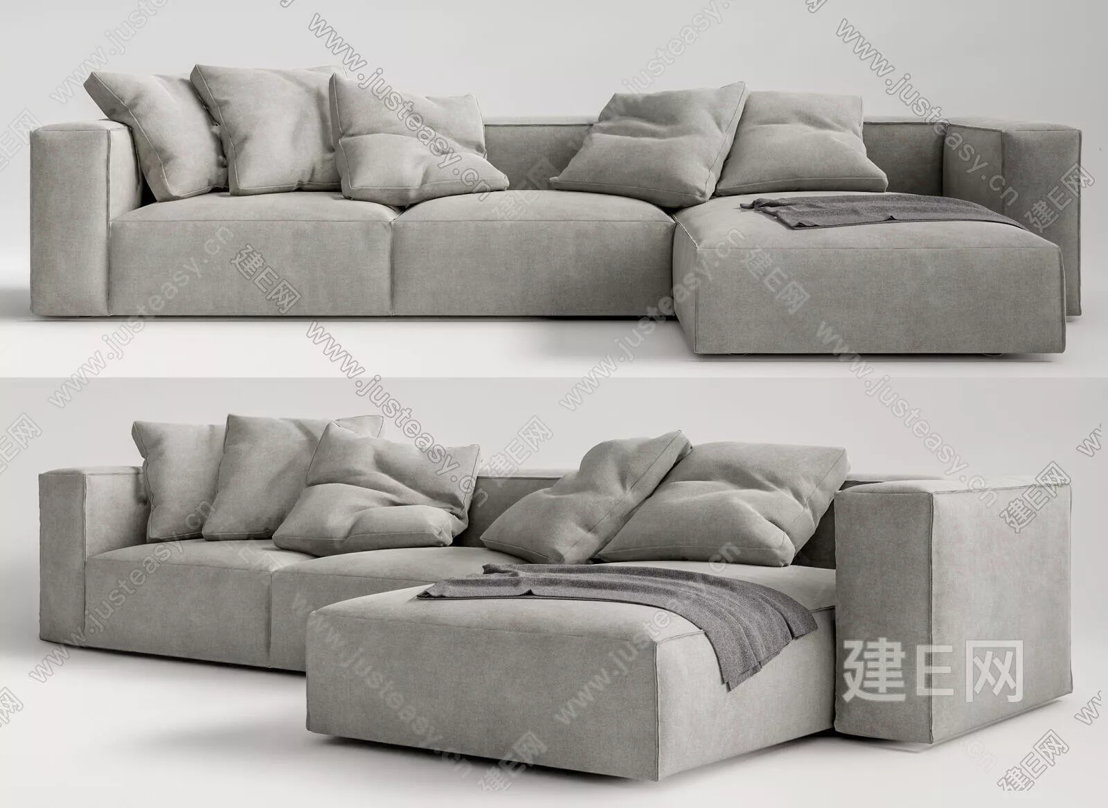 MODERN SOFA - SKETCHUP 3D MODEL - ENSCAPE - 109790635