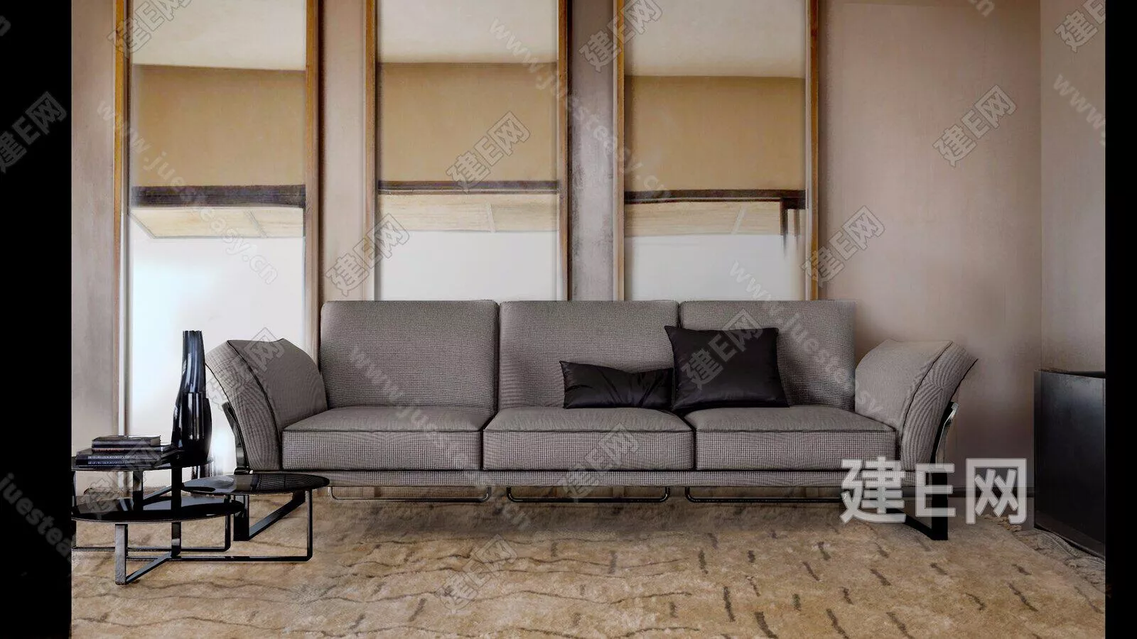 MODERN SOFA - SKETCHUP 3D MODEL - ENSCAPE - 112938434