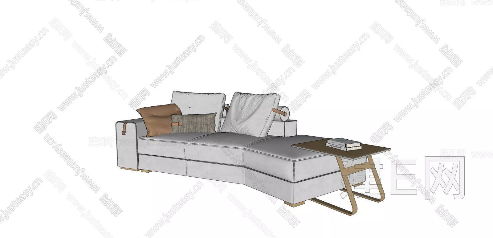 MODERN SOFA - SKETCHUP 3D MODEL - ENSCAPE - 113460518