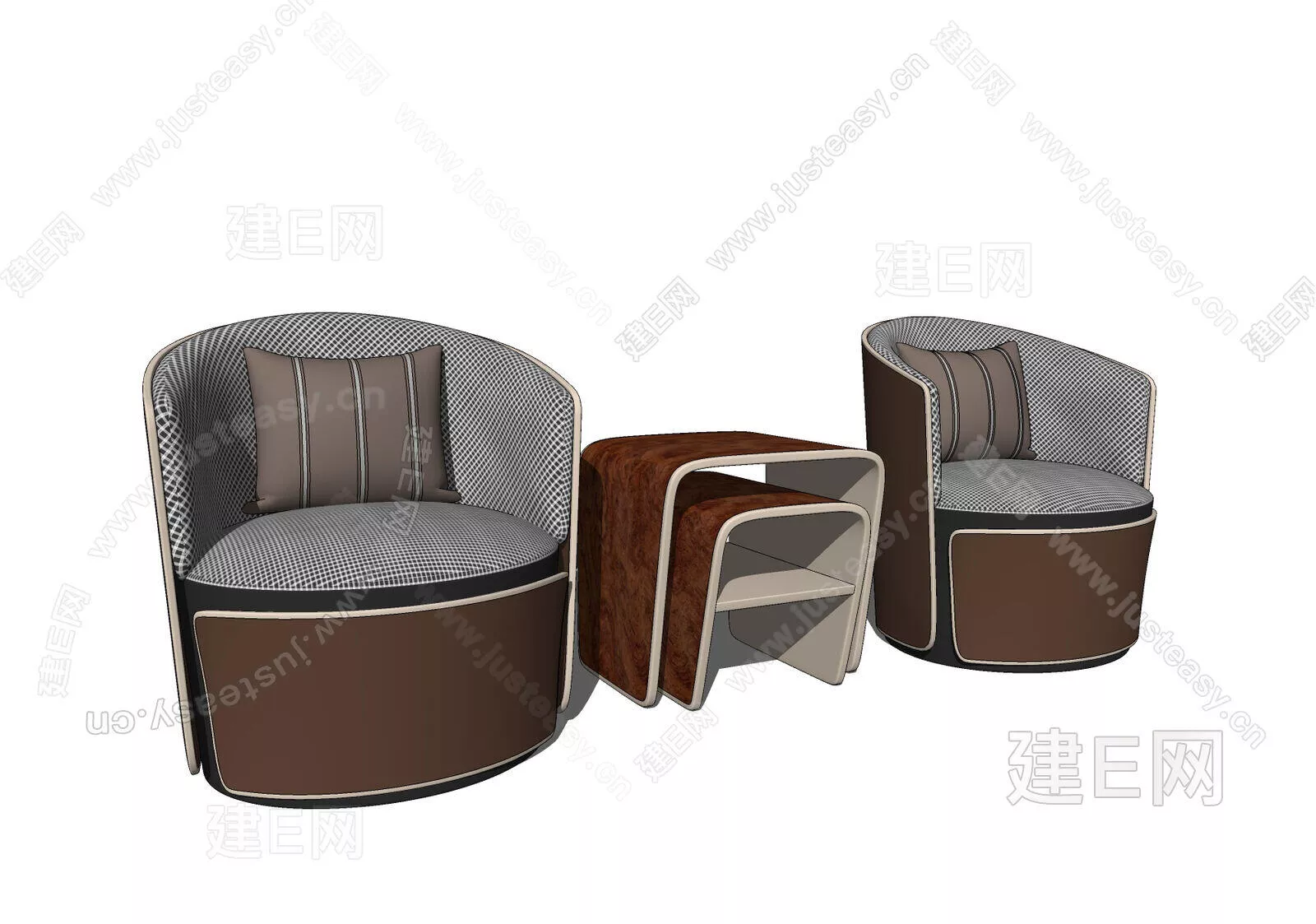 MODERN SOFA - SKETCHUP 3D MODEL - ENSCAPE - 113460678