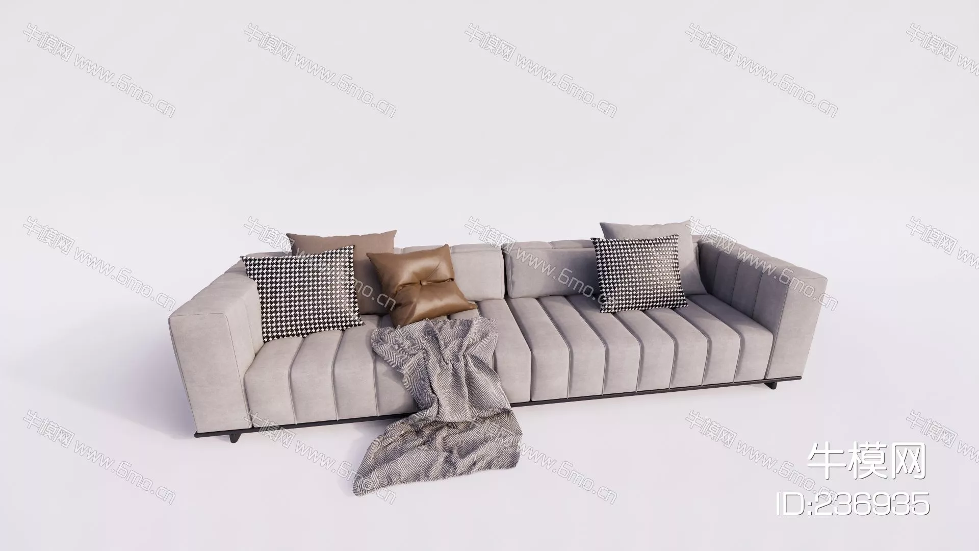 MODERN SOFA - SKETCHUP 3D MODEL - ENSCAPE - 236935