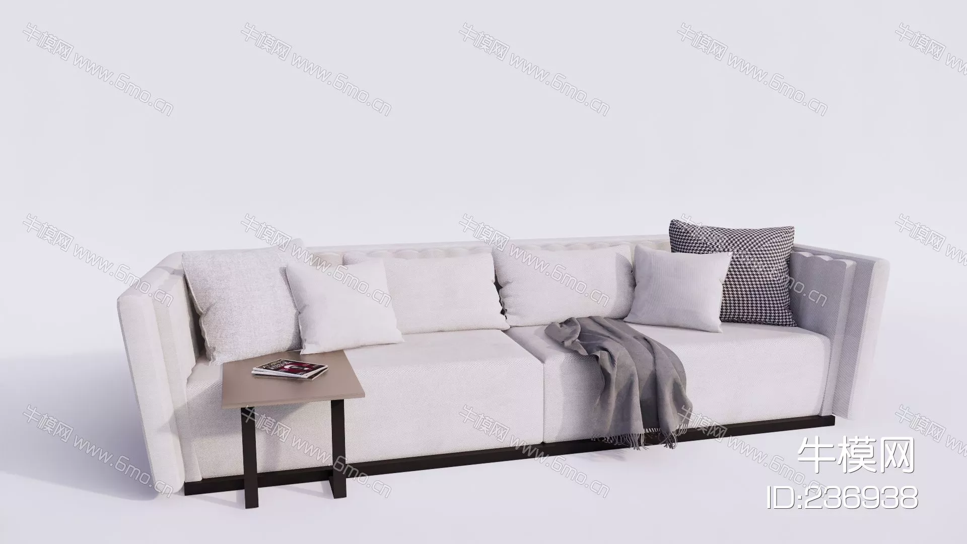 MODERN SOFA - SKETCHUP 3D MODEL - ENSCAPE - 236938