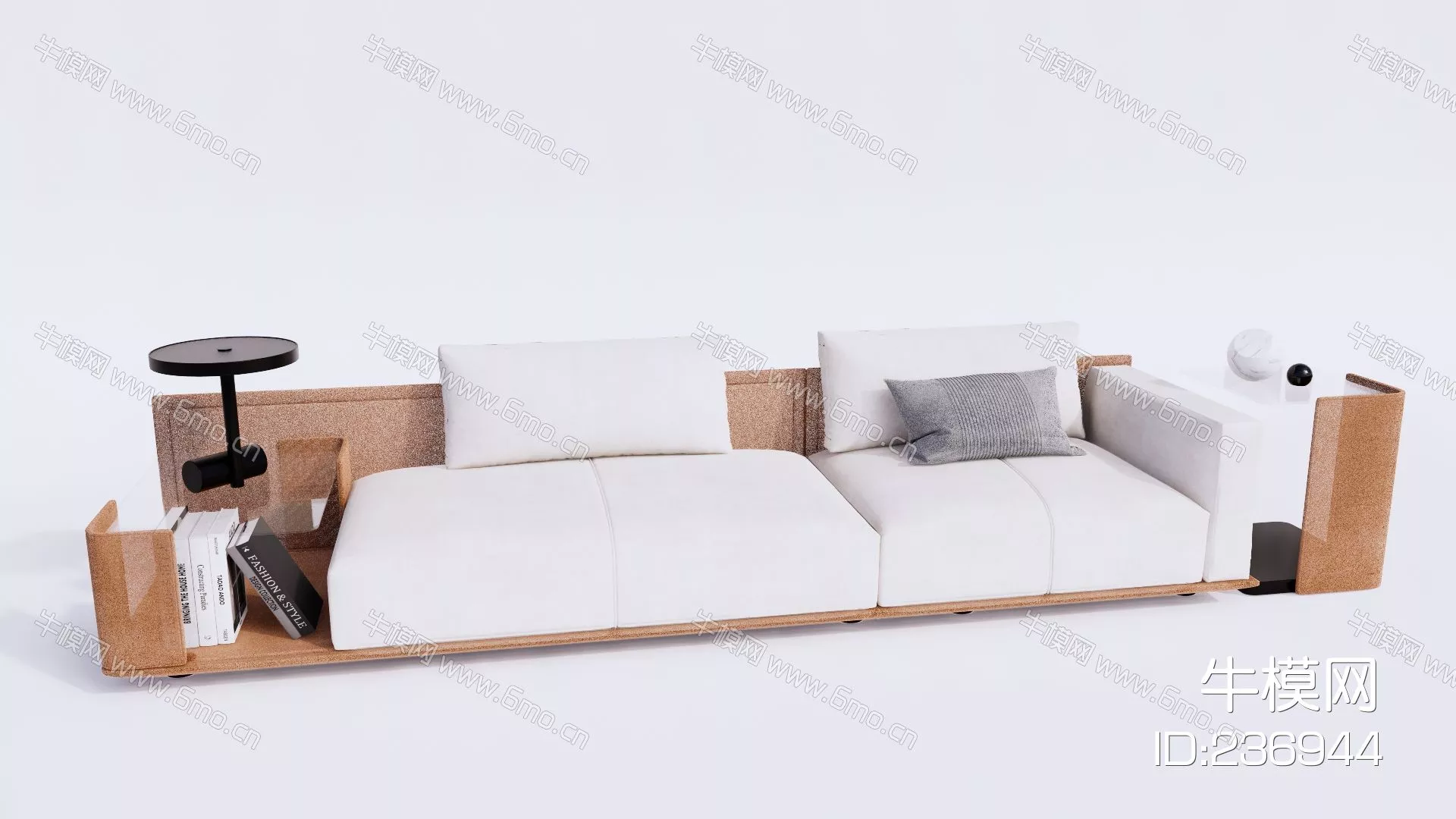 MODERN SOFA - SKETCHUP 3D MODEL - ENSCAPE - 236944