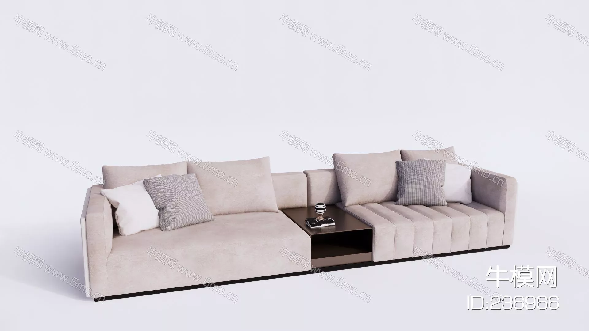 MODERN SOFA - SKETCHUP 3D MODEL - ENSCAPE - 236966