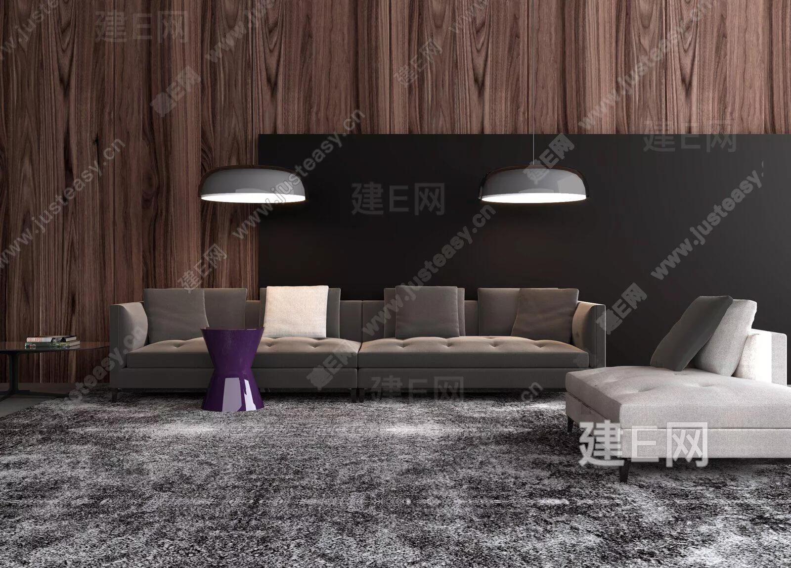 MODERN SOFA - SKETCHUP 3D MODEL - ENSCAPE - ID12942