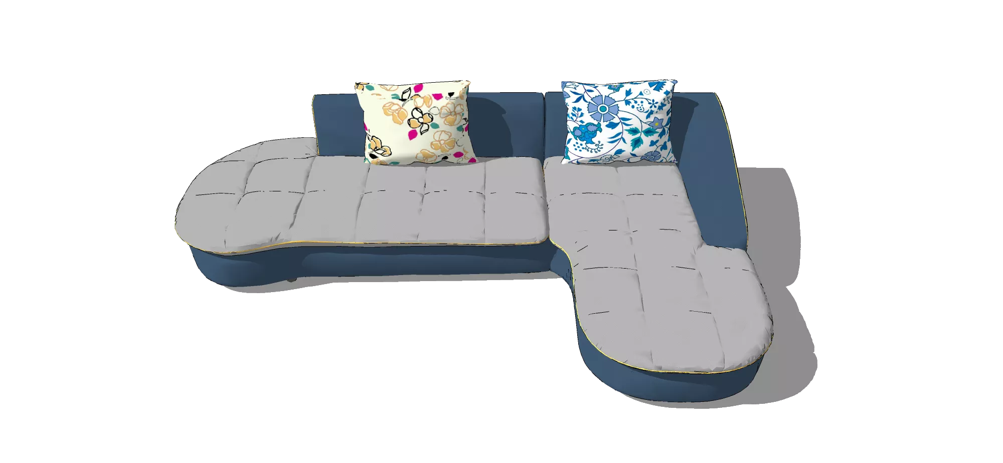 MODERN SOFA - SKETCHUP 3D MODEL - VRAY OR ENSCAPE - ID13072