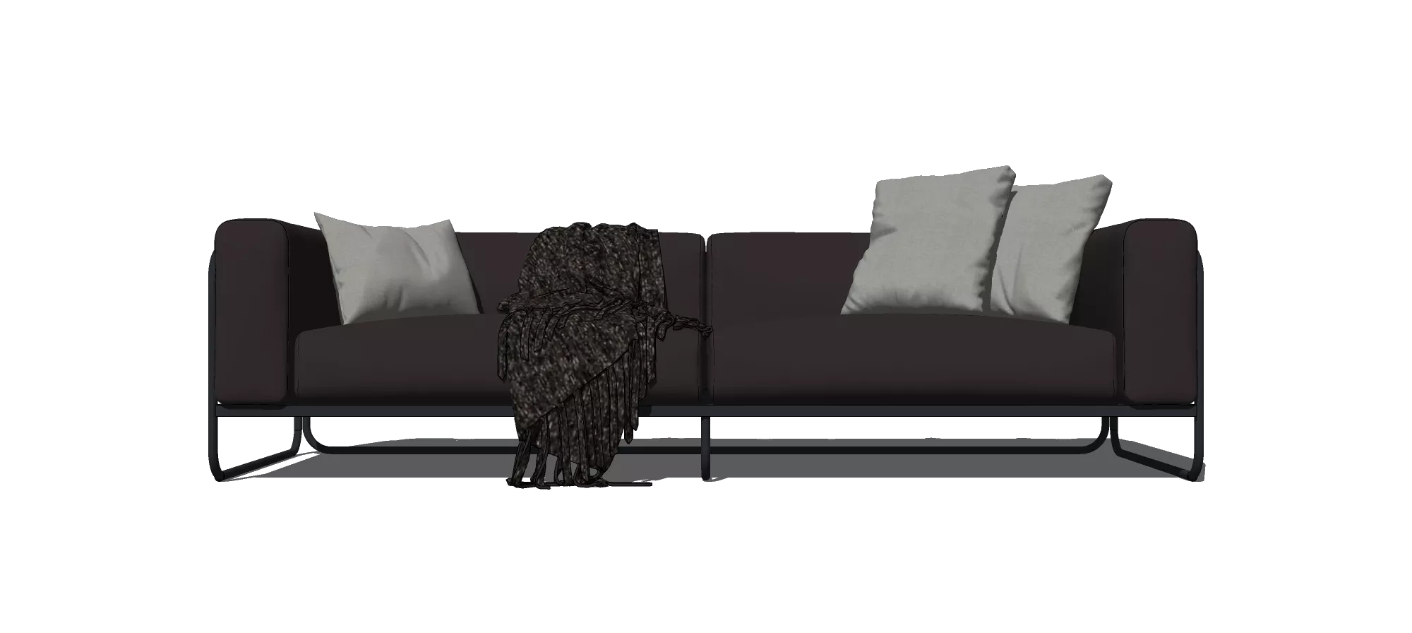 MODERN SOFA - SKETCHUP 3D MODEL - VRAY OR ENSCAPE - ID13106