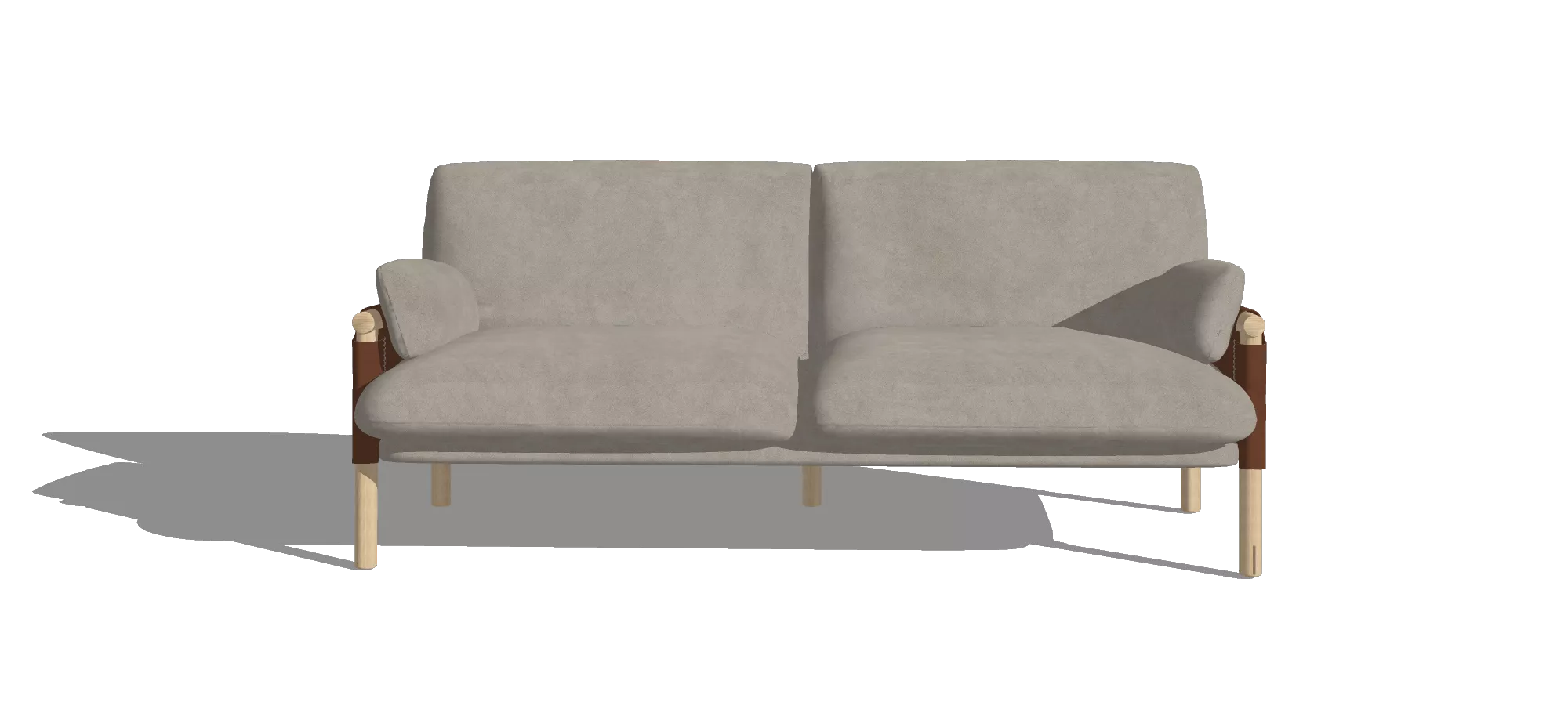 MODERN SOFA - SKETCHUP 3D MODEL - VRAY OR ENSCAPE - ID13116