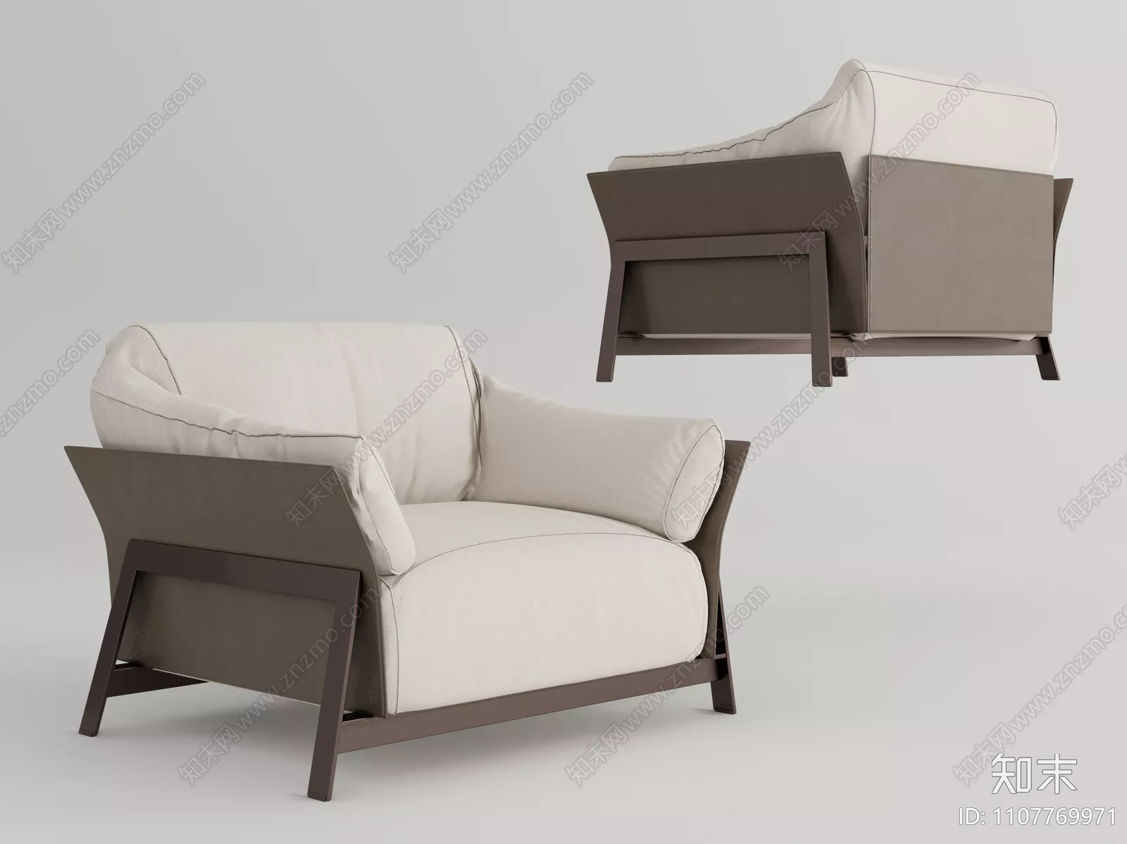 MODERN SOFA - SKETCHUP 3D MODEL - VRAY OR ENSCAPE - ID13151