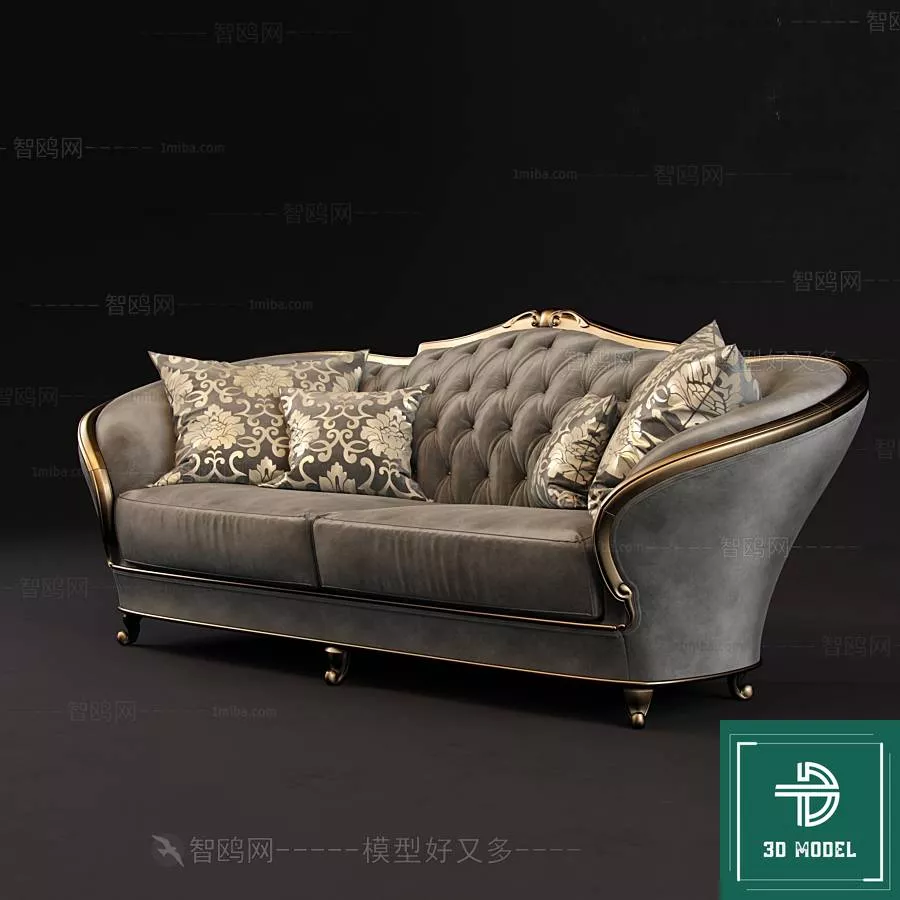 MODERN SOFA - SKETCHUP 3D MODEL - VRAY OR ENSCAPE - ID13186