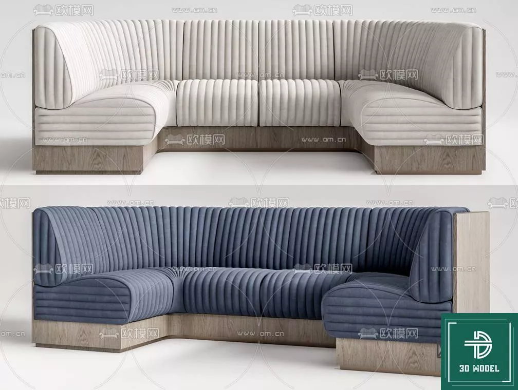 MODERN SOFA - SKETCHUP 3D MODEL - VRAY OR ENSCAPE - ID13207
