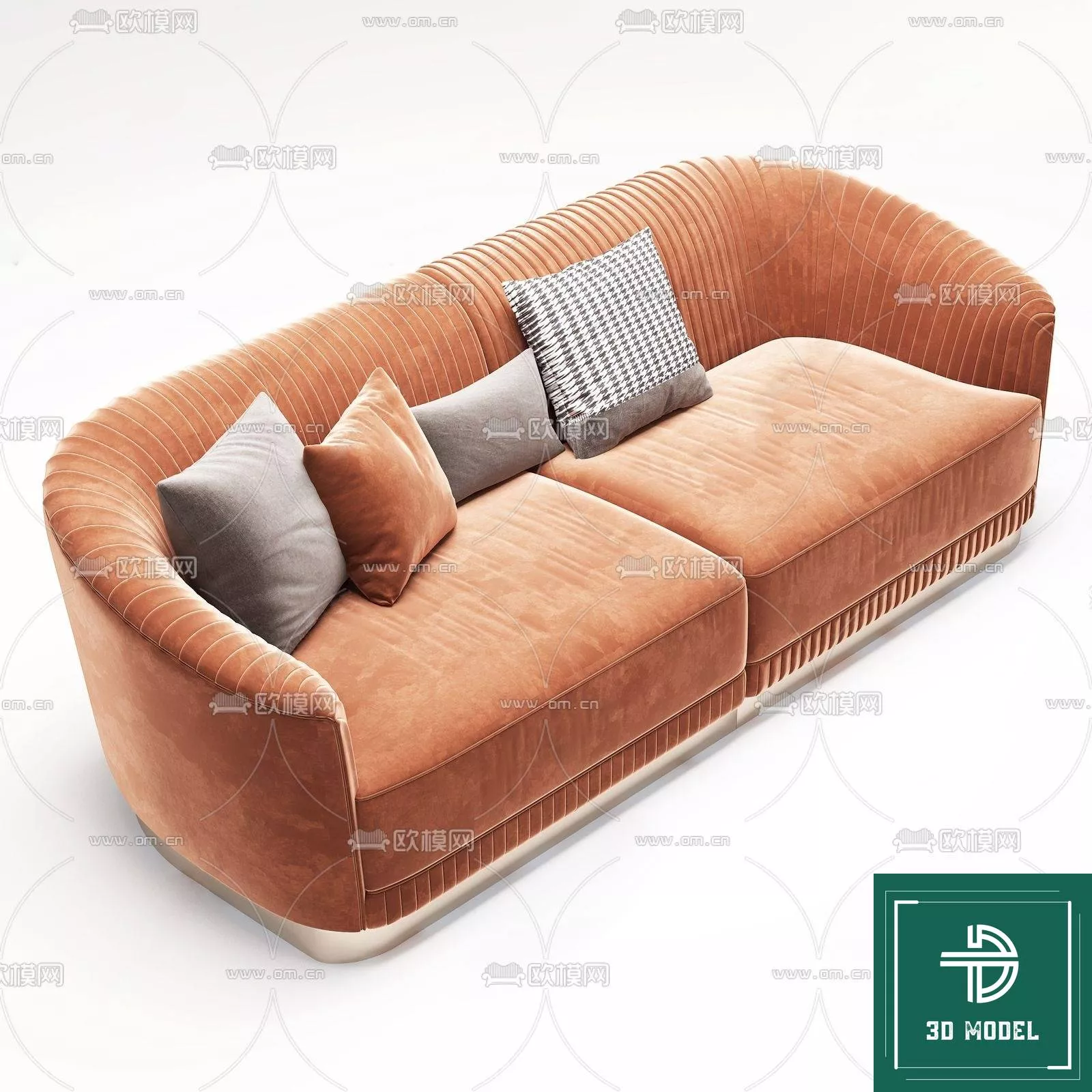 MODERN SOFA - SKETCHUP 3D MODEL - VRAY OR ENSCAPE - ID13224