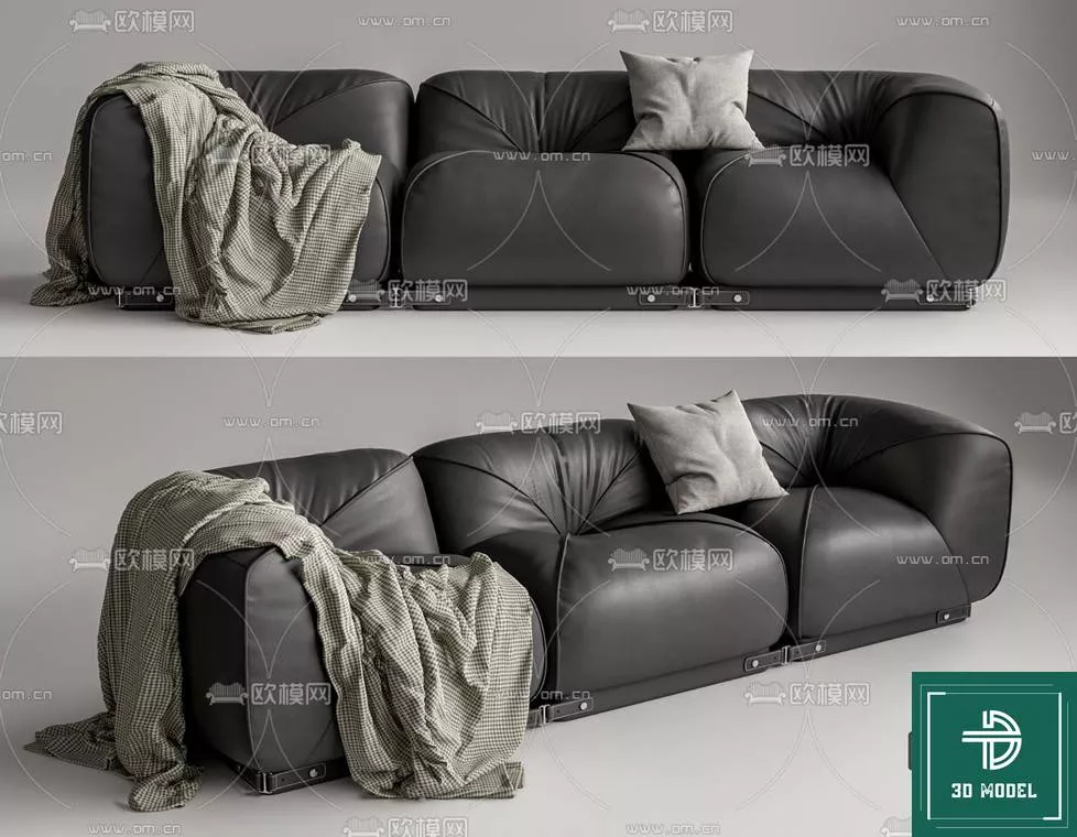 MODERN SOFA - SKETCHUP 3D MODEL - VRAY OR ENSCAPE - ID13306