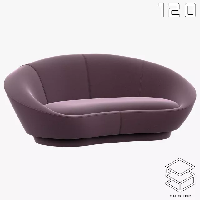 MODERN SOFA - SKETCHUP 3D MODEL - VRAY OR ENSCAPE - ID13409