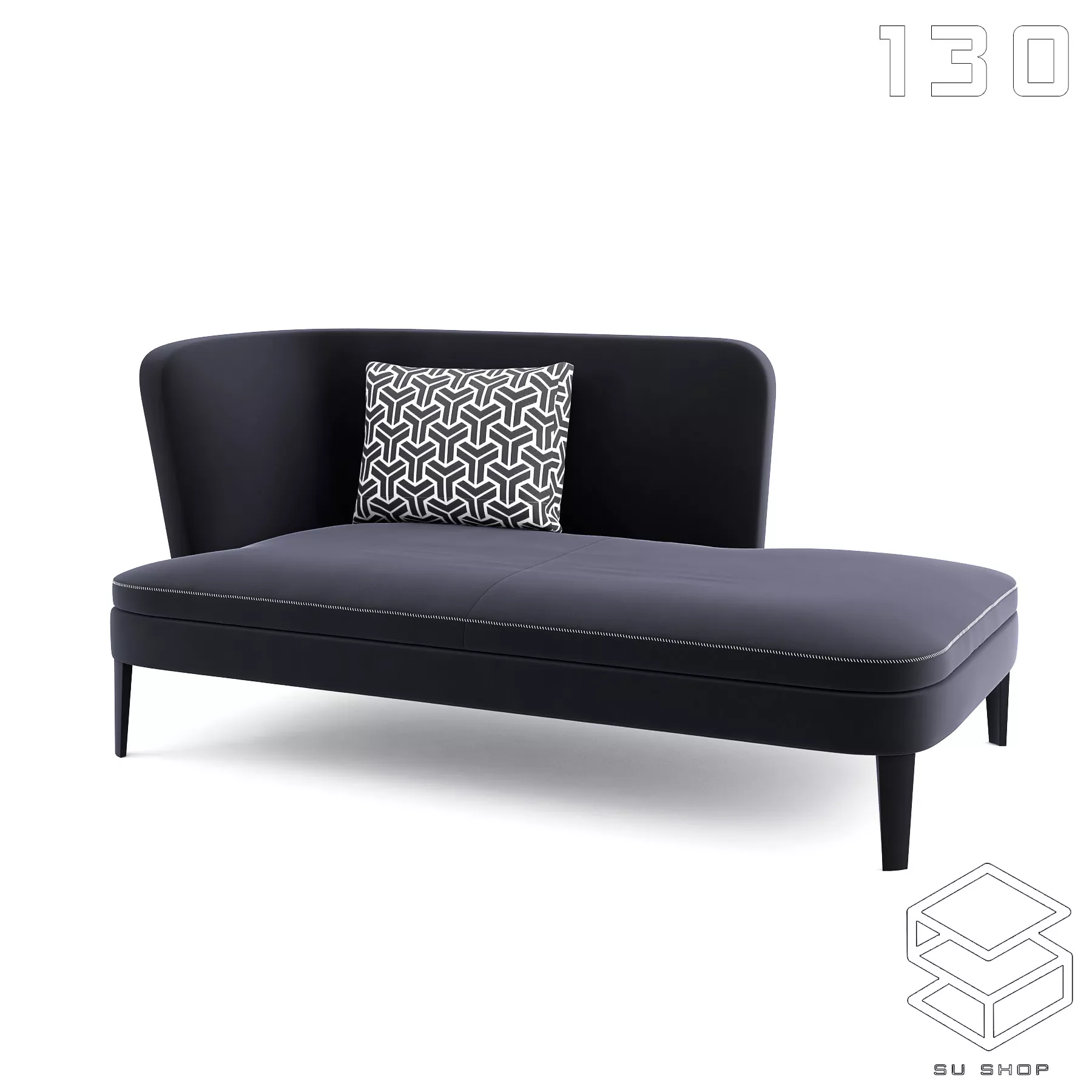 MODERN SOFA - SKETCHUP 3D MODEL - VRAY OR ENSCAPE - ID13420