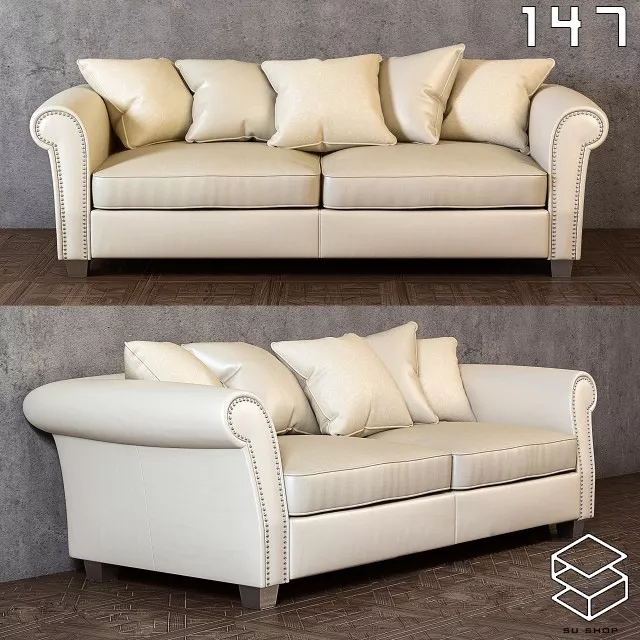 MODERN SOFA - SKETCHUP 3D MODEL - VRAY OR ENSCAPE - ID13438