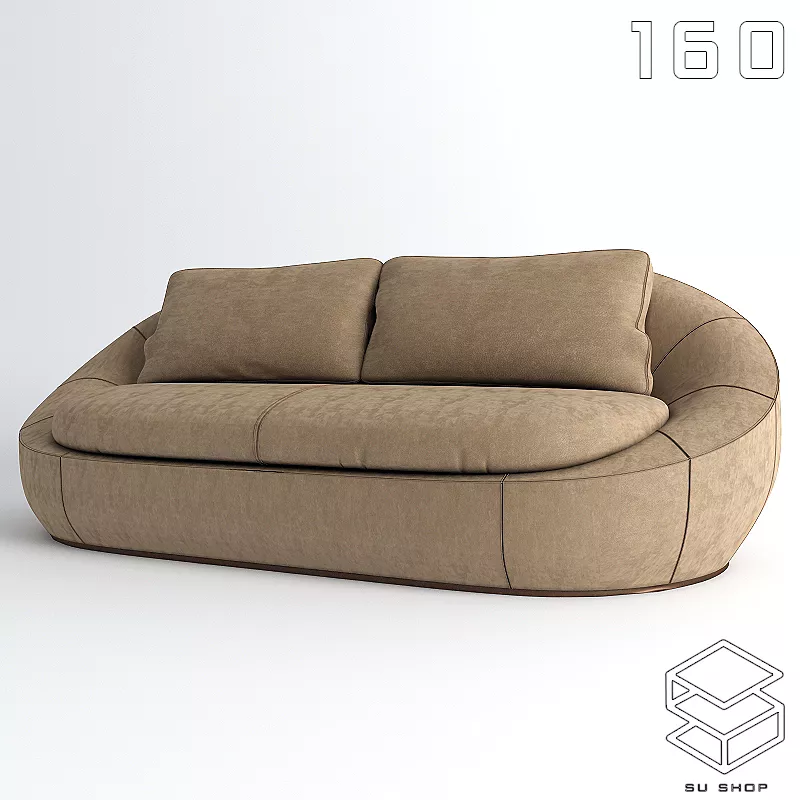 MODERN SOFA - SKETCHUP 3D MODEL - VRAY OR ENSCAPE - ID13453