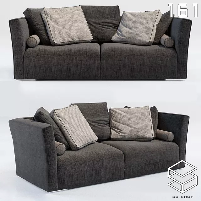 MODERN SOFA - SKETCHUP 3D MODEL - VRAY OR ENSCAPE - ID13454