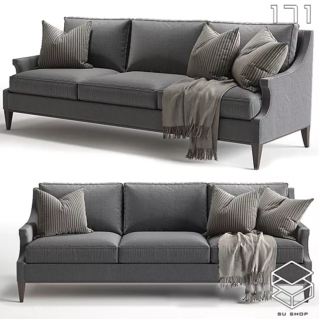 MODERN SOFA - SKETCHUP 3D MODEL - VRAY OR ENSCAPE - ID13465