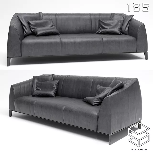 MODERN SOFA - SKETCHUP 3D MODEL - VRAY OR ENSCAPE - ID13480