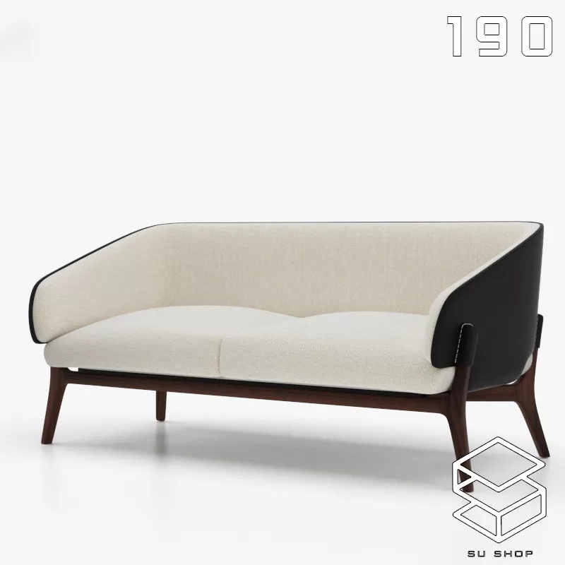 MODERN SOFA - SKETCHUP 3D MODEL - VRAY OR ENSCAPE - ID13486