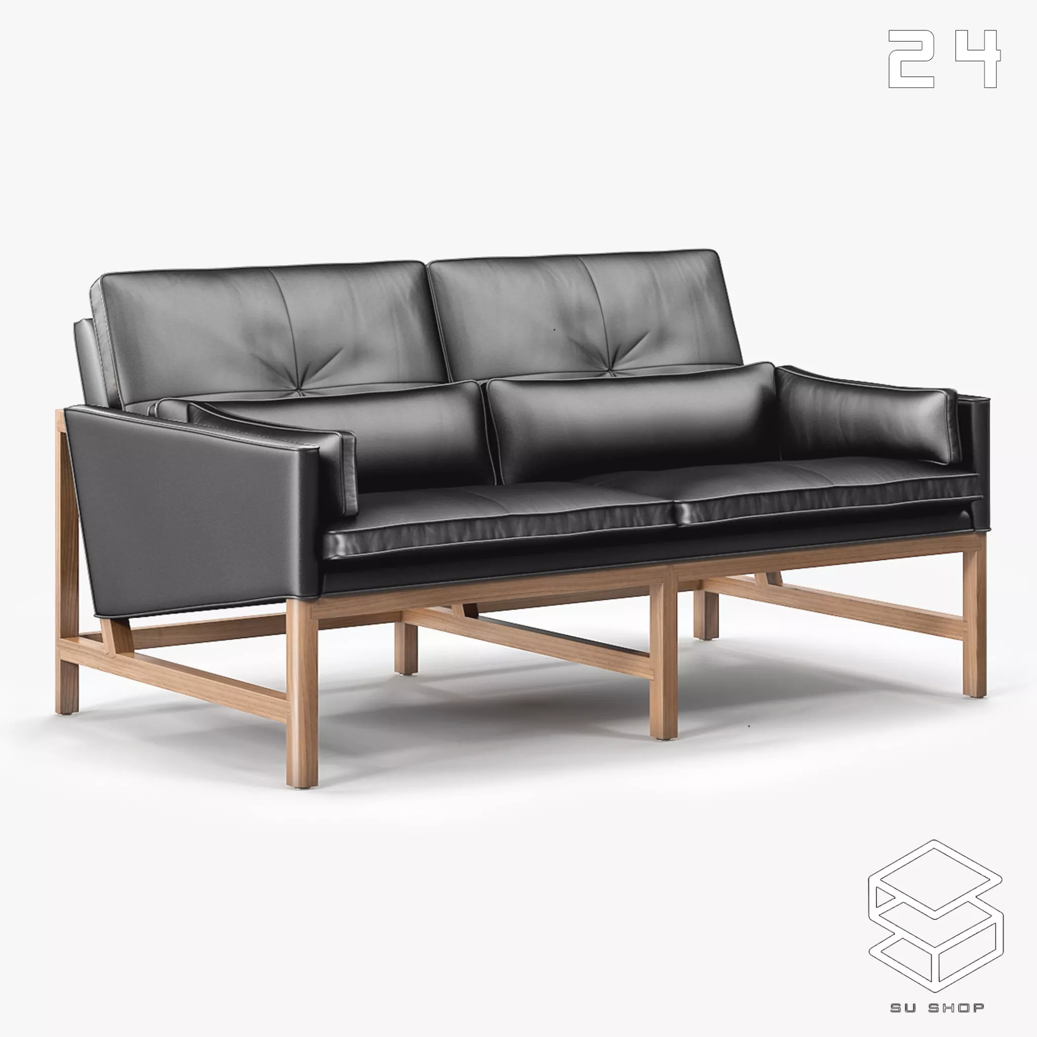 MODERN SOFA - SKETCHUP 3D MODEL - VRAY OR ENSCAPE - ID13541