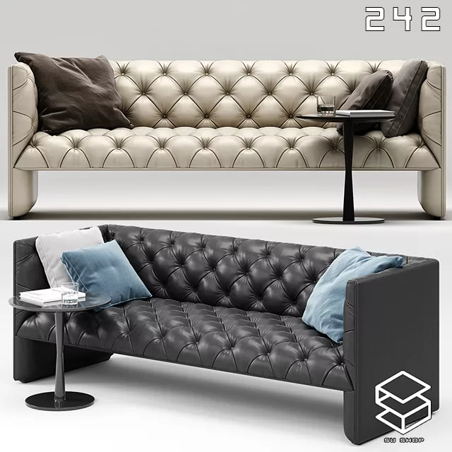 MODERN SOFA - SKETCHUP 3D MODEL - VRAY OR ENSCAPE - ID13544