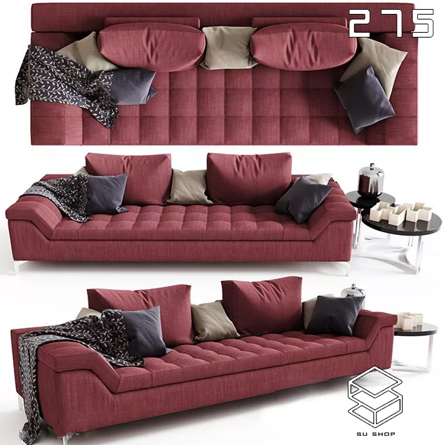 MODERN SOFA - SKETCHUP 3D MODEL - VRAY OR ENSCAPE - ID13580