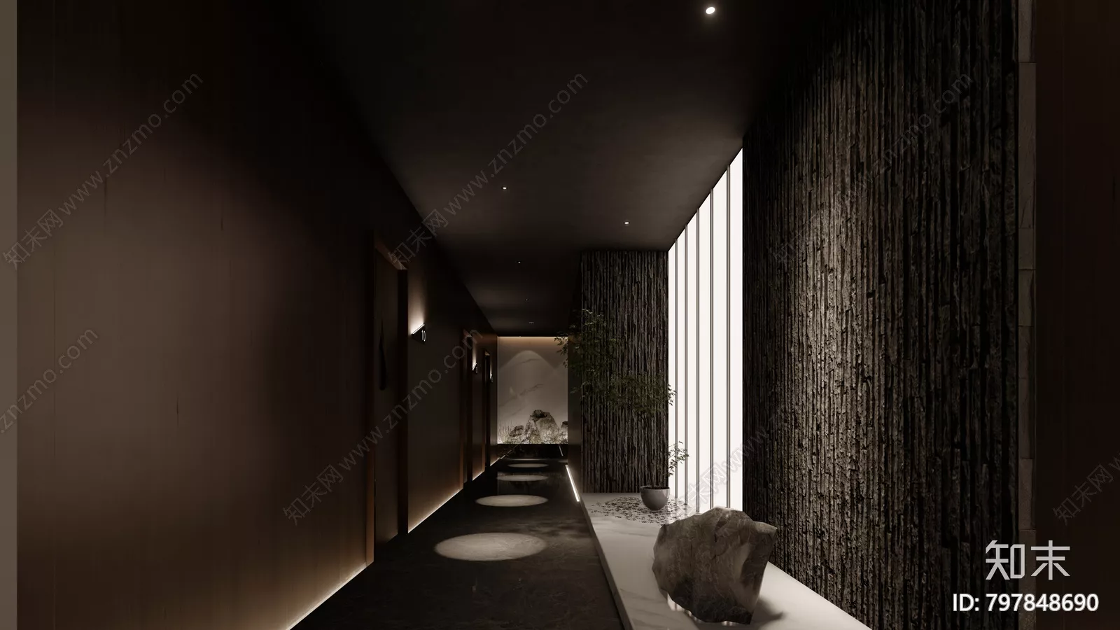 MODERN SPA AND BEAUTY - SKETCHUP 3D SCENE - VRAY OR ENSCAPE - ID13900