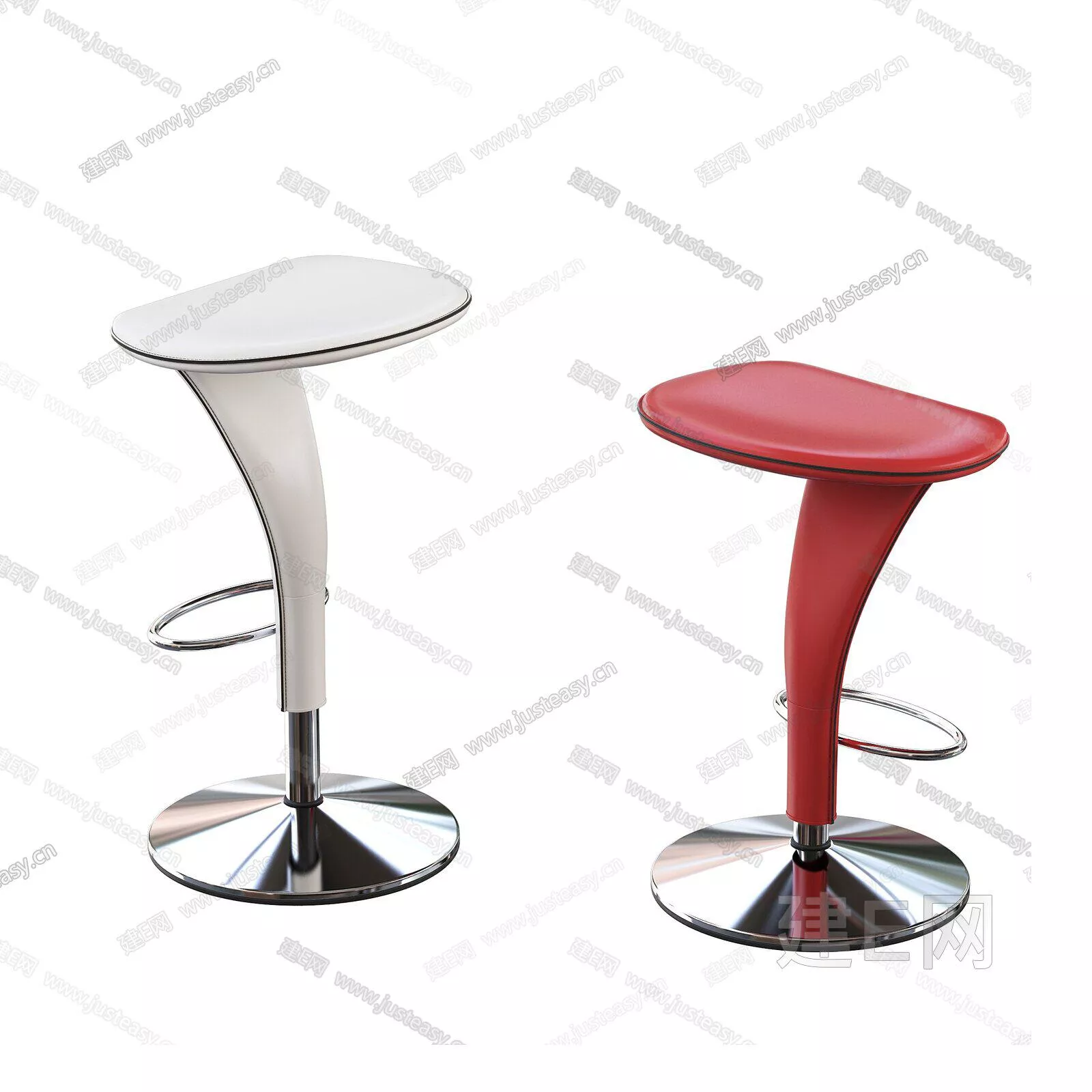 MODERN STOOL - SKETCHUP 3D MODEL - ENSCAPE - 104941662